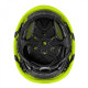 Kask, Schutzhelm Superplasma AQ HiViz, lime-fluo u. reflektierende Aufkleber