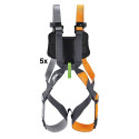 Klettergurt Simba Climbing, Kinder, 5er-Pack