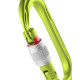 Edelrid, Karabiner Oval Power 2500 Screw, grün