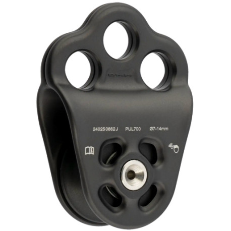 DMM, Seilrolle Triple Attachement Pulley 2, grey