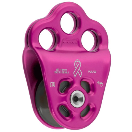 DMM, Seilrolle Triple Attachement Pulley 2, pink