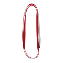 Bandschlinge 16mm, 120cm, rot/weiss