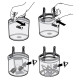 Beal, Werkzeug-/Materialtasche Glass Bucket II