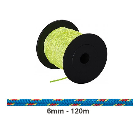 BEAL, Reepschnur 6mm, 120m, blau