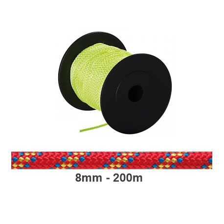 BEAL, Reepschnur 8mm, 200m, rot
