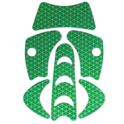 KASK, Aufkleber reflektierend, grün für Superplasma