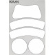 KASK, Aufkleber transparent für Helme Plasma, Superplasma