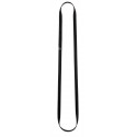 Bandschlinge Anneau, 120cm, schwarz