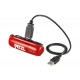 Petzl, Lampe Nao+ : Aufladung über integrierten USB-Anschluss.