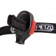 Petzl, e+Lite: Einstellbares, elastisches Kopfband mit Signalpfeife.