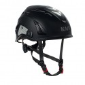 Helm Superplasma PL, Hi Viz, schwarz u. refl. Aufkleber