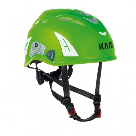 KASK, Super Plasma PL Hi Viz, grün-fluo u. refl. Aufkleber