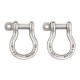 Petzl: Schäkel mit Schraubbolzen, 0.2t (Zweierpack) / Verbindungsbügel für Podium an ASTRO Gurten