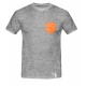 Petzl: City Sport, Herren T-Shirt, L, schwarz/weiss meliert