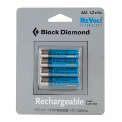 Black Diamond (BD): AAA RECHARGEABLE BATTERY 4-PACK (Batterien, Akkus)