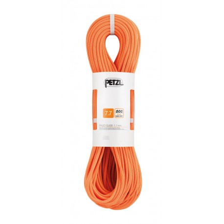 Petzl, Halbseil, Zwillingsseil, Paso Guide 7.7mm, 60m, orange