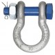Schäkel mit Bolzen, Splint, 12t