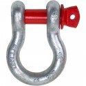 Schäkel geschweift  mit Schraubbolzen, 35.0t