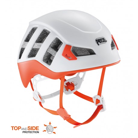 Petzl, Kletterhelm: Meteor, M/L, rot/orange