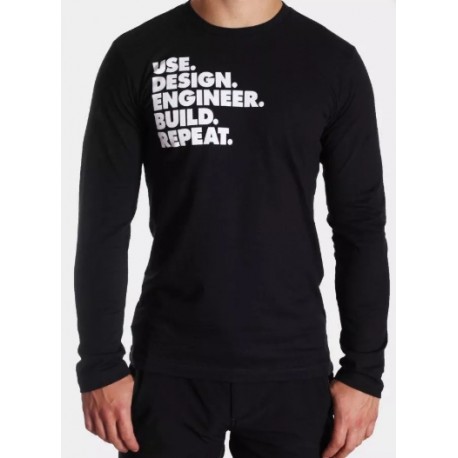 Black Diamond, Stacket Tee, Herren Langarmshirt, L