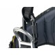 Singing Rock, Expert 3D speed: Brustgurt und Hüfgurt werden bequem mit dem Karabiner OZONE triple lock verbunden