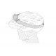 Petzl, Uni Adapt - Helmklebeclips für Stirnlampen