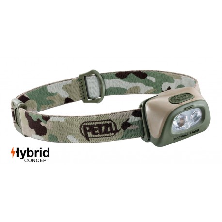 Petzl, Tactikka +RGB, camo - Stirnlampe, Helmlampe