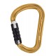 Petzl, Karabiner William TL, goldfarben