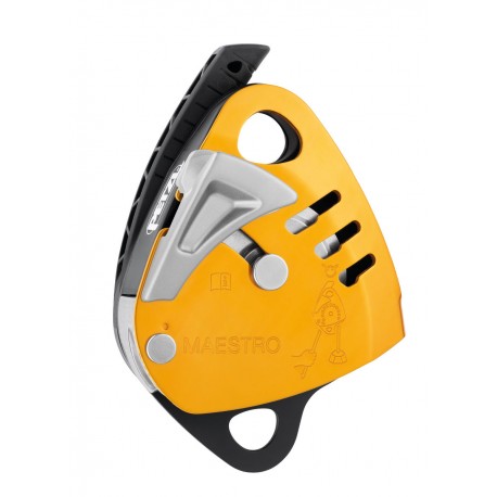 Petzl, Maestro S - Abseilgerät und Umlenkrolle
