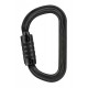 Petzl, Karabiner Vulcan TL, schwarz, international