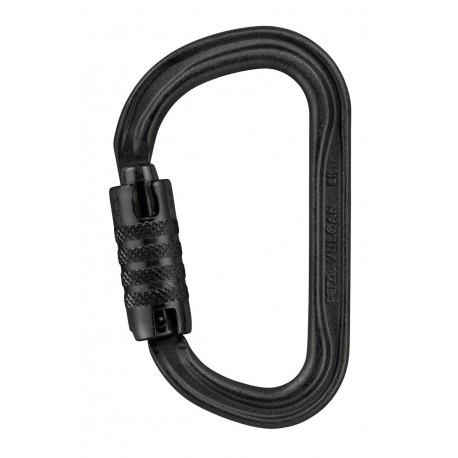 Petzl, Karabiner Vulcan TL, schwarz, international