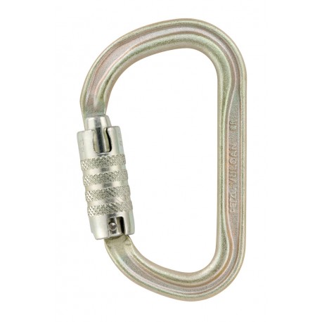 Petzl, Karabiner Vulcan TL, goldfarben, international
