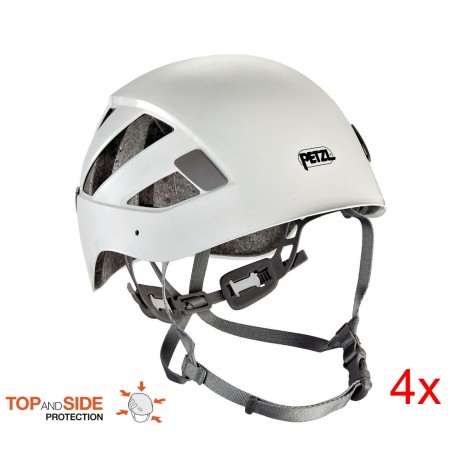 Petzl, Kletterhelme Boreo Club, Gr. 2, weiss (4er-Pack)