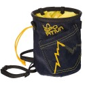Chalkbag Jeans, schwarz-gelb