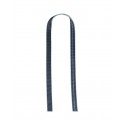 Bandschlinge 16mm, 180cm, dunkelgrau/grau