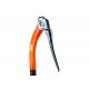 Petzl Ergonomic: Spezielle Form der Hauengewichte : Die Form der Hauengewichte wurde zum Verklemmen der Haue in Rissen optimiert