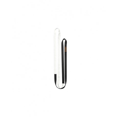 Edelrid, Rundschlinge, Bandschlinge Ancora Loop, 100cm, schwarz (weisser Schutz)