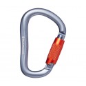 Karabiner Rocklock (Twistlock), grey