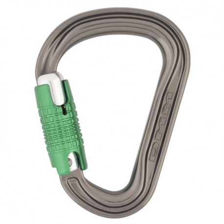 DMM, Karabiner Locksafe, Phantom HMS, LS, tianium-grün - Dreiwegverschluss