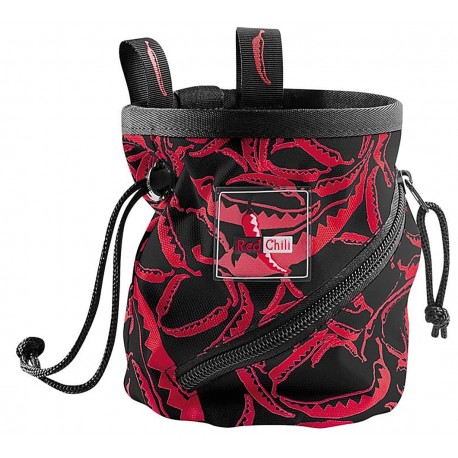 Red Chili, Chalkbag, Cargo Chili, black-red
