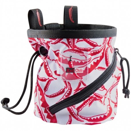 Red Chili, Chalkbag, Cargo Chili, white-red