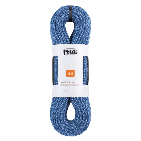Petzl Seil: Contact 9.8mm, 70m, blau