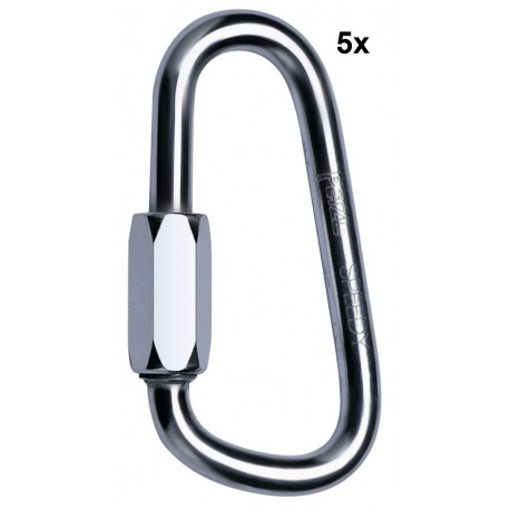 Petzl, Schliessring, Maillon Speedy, 5 Stück