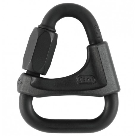 Petzl, Maillon Rapide Delta 08mm, Bügel (PSA), schwarz