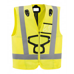 Petzl, Weste HI-VIZ, gelb, für NEWTON-Gurte (Warnweste, Leuchtweste)
