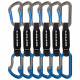 DMM, Expressset Shadow, 12cm, blau, 6er Pack