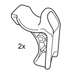 Petzl, Stopper / Karabinerhalterung für TRAC-Seilrollen, 2er Pack