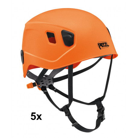 Petzl, Helm Panga, Einheitsgrösse, orange - 5er Pack