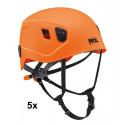 Helm Panga, Einheitsgrösse, orange - 5er Pack