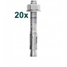 FIXE, Spreizanker Edelstahl, M12, 90mm, 20er Pack